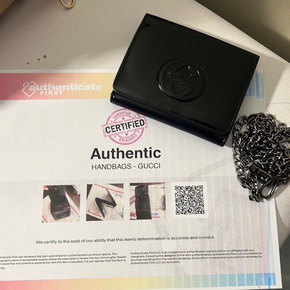 BLACK GUCCI WOMEN WALLET - Picture 5 of 5